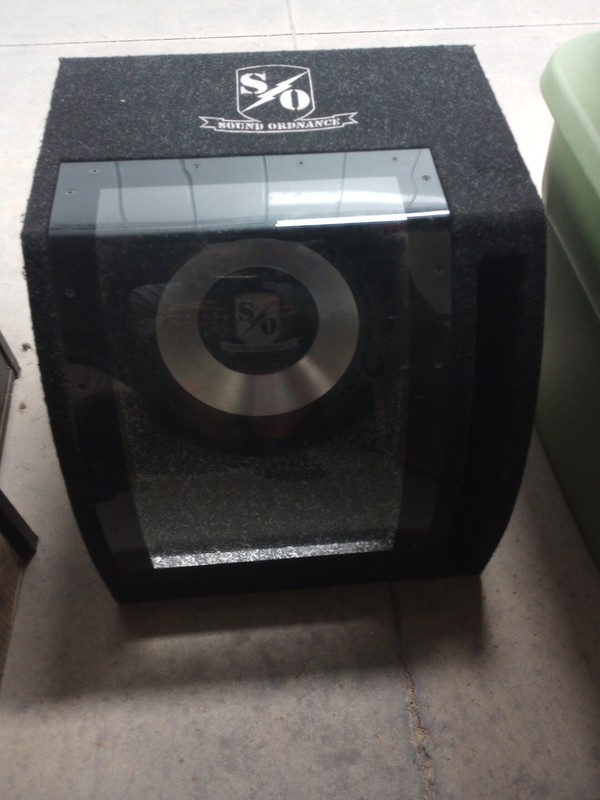 Sound Ordinance 12" Subwoofer +Bampas Box,New