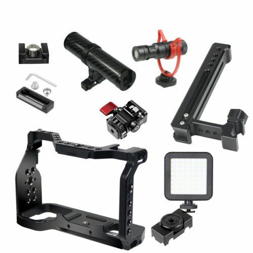 Für Sony Alpha A7C Camera Cage Rig mit Side Top Handle Grip Vlog Kit ARRI - 第 1/15 張圖片