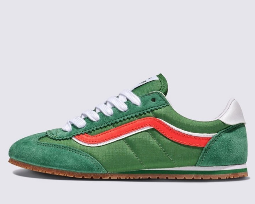 VANS Super Lowpro 2025 Mens Sneakers Green Orange VN000D83BR1
