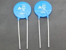 EPCOS S20K60 Varistor 60VAC 85VDC 6.5KA RADIAL - LOT OF 2 - USA FAST SHIPPING