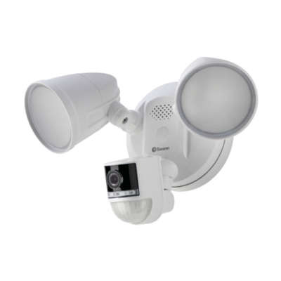 Swann 4K Floodlight Security Camera w Siren Heat/Motion Detection