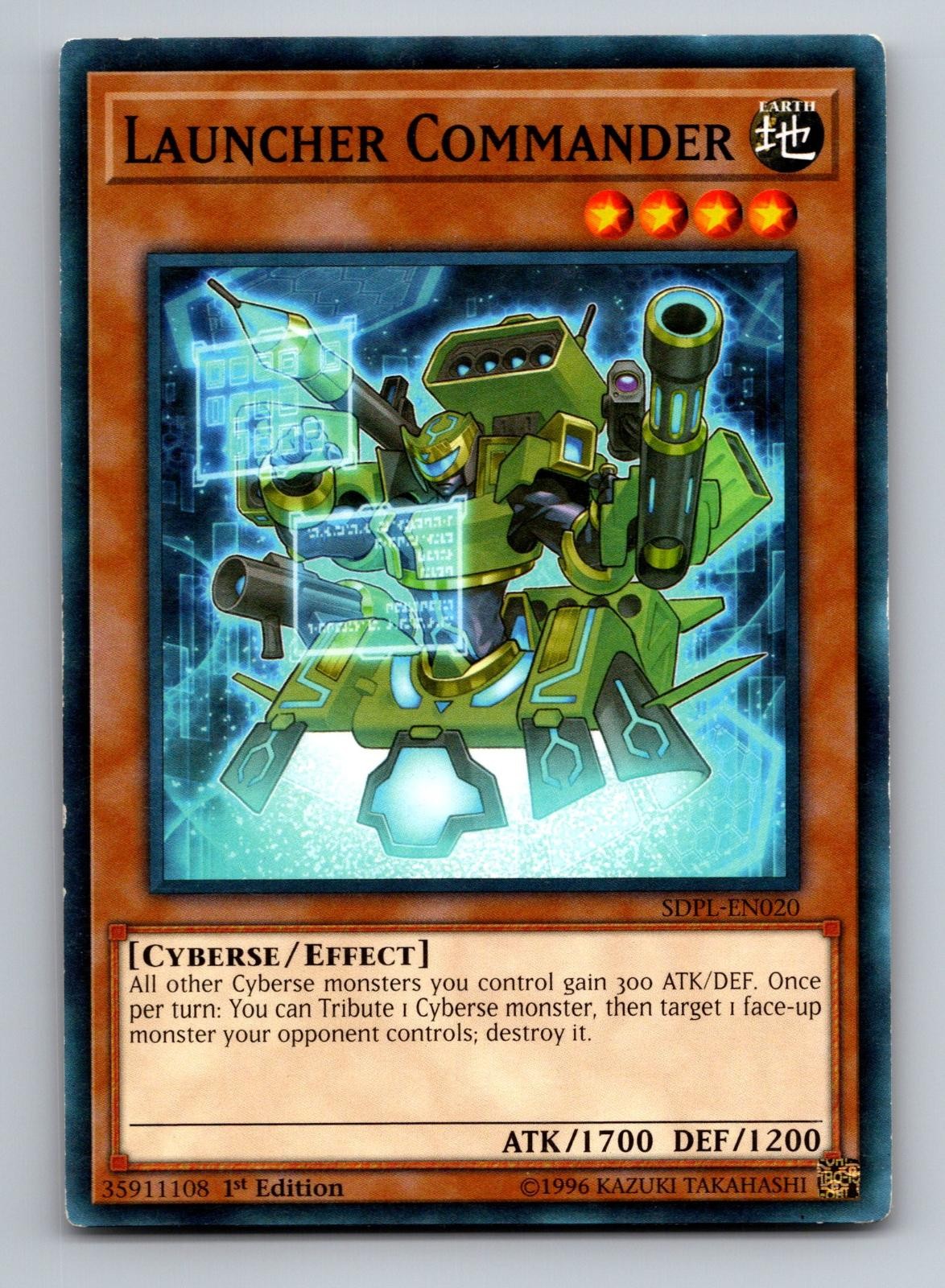 Launcher Commander SDPL-EN020 Structure Deck: Powercode Link LP 1st Edition