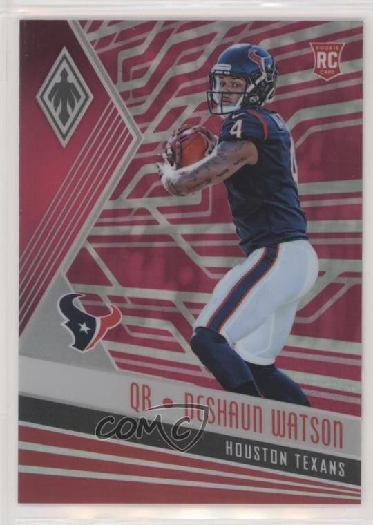 2017 Panini Phoenix Rookies Pink 173/199 Deshaun Watson #101 09a3