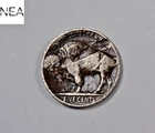1915 Buffalo Nickel ~ Very Fine VF ~ Lamination Error Rev ~ ZB372