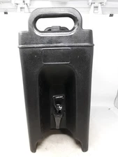 Carlisle NLD250 Insulated Beverage Dispenser w/ Gasket & Manual - Black