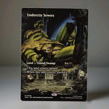 MTG - Undercity Sewers 20 - (Borderless) Teenage Mutant Ninja Turtles