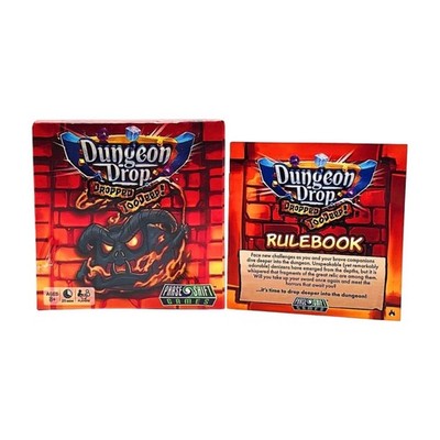 Dungeon Drop: Dropped Too Deep Expansion + Rulebook by Phase Shift Games