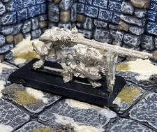 Vintage SKAVEN JEZZAIL TEAM metal miniature middlehammer GW Old World OOP V26