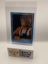 2022 Topps Chrome Sapphire Luke Skywalker May The Force Be With You #63