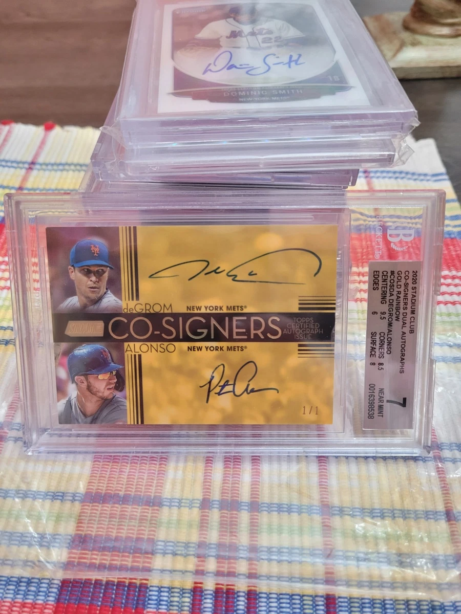 Jacob deGrom Professional Sports Authenticator (PSA) Baseball