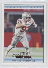2022 Panini Chronicles Draft Picks Donruss Retro Red 4/149 Nick Bosa #15 2qw