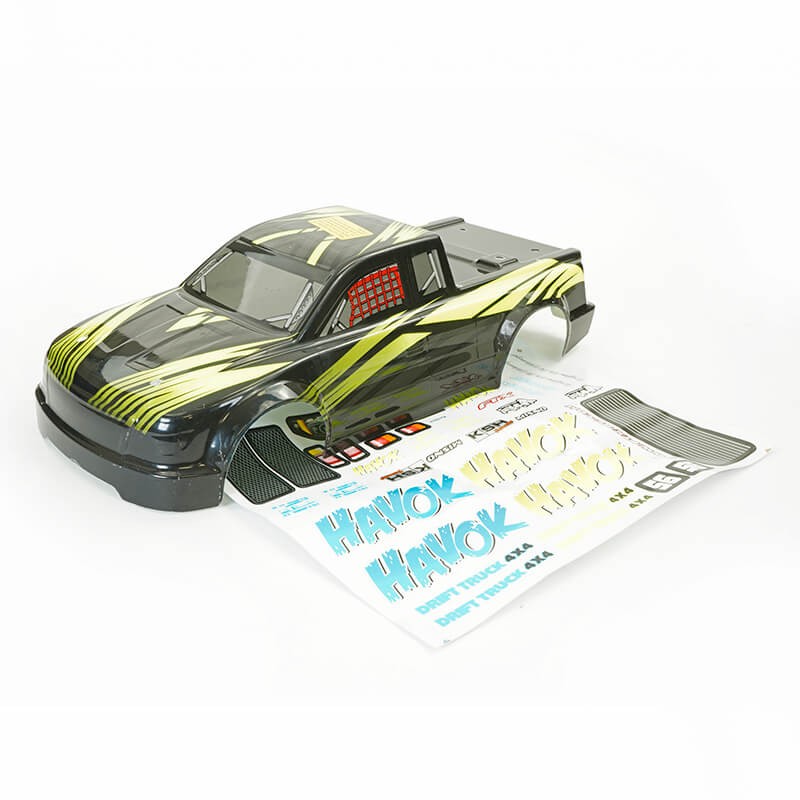 FTX 1/14 Havok Drift Truck RC Car Body Shell - Painted - Yellow