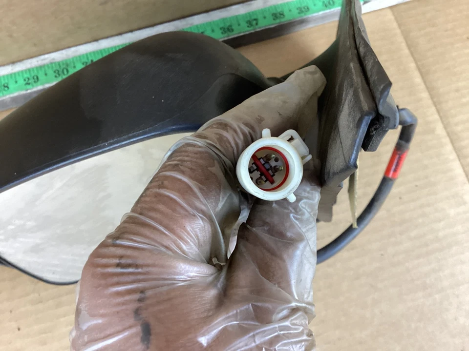 Conjunto de espejo retrovisor lateral izquierdo para conductor Ford Explorer 1995-1997 Foto 4 de 4