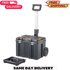 Tool Box with Wheels Modular Large Rolling DEWALT Telescopic Handle Portable