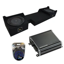 04-08 Ford F-150 Ext Super Cab Truck Kicker CompVT CVT10 Dual 10 Sub Box CXA8001