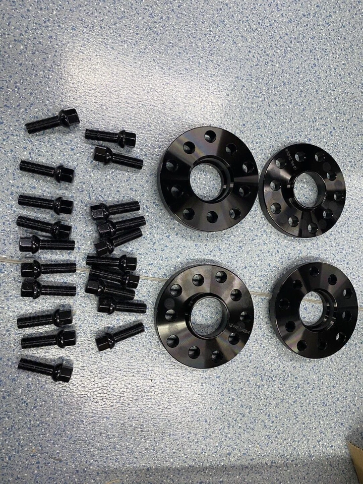 4x espaciadores de rueda escalonados de 15 mm y 20 mm para Audi VolksWagen 5x100 5x112 57,1 px Foto 2 de 4