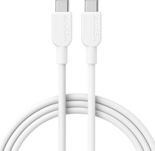 Anker USB-C to USB-C 6ft iPhone iPad Galaxy Android Charging Cable