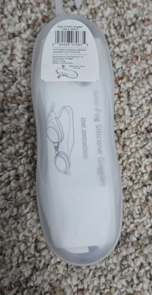 Óculos de natação ajustável Surf Club ajuste fácil - Proteção UV - Preto - Imagem 2 de 2