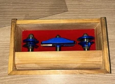 Lifetime Carbide  Doormakers Router Bit 3 Piece Set 1/2” Shank -- Item #02775