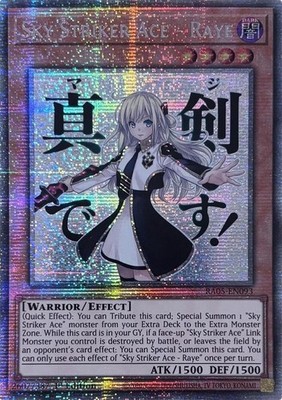 Sky Striker Ace - Raye (Starlight Rare) RA05-EN093 Rarity Collection 5 1st...