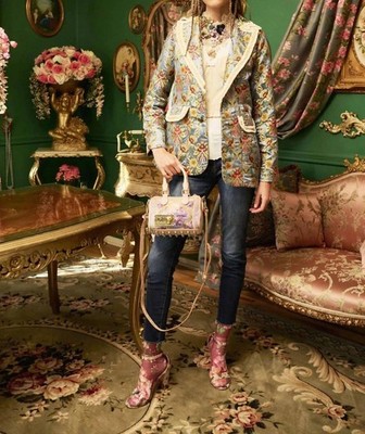 Aratta Renaissance Jacquard Jacket Size M Medium New NWT