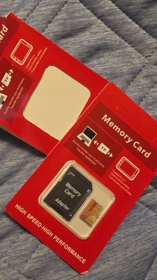 1TB High-Speed Micro TF Mini SD Memory Card with Adapter