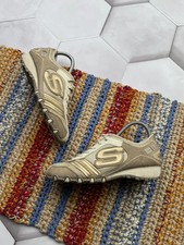 Vintage Skechers Women s Y2K Retro Sneakers Beige Gold Trainers