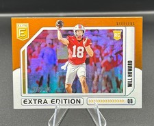 2025 Donruss Elite Will Howard Extra Edition Orange #14 (RC) Steelers 79/199