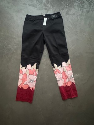 New Yok & Company High Waited Floral Print Ankle Pnats size 0 New with Tag