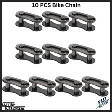 10 PCS Bike Chain Master Link, Single Speed Bicycle Master Link for Bicycle Cha
