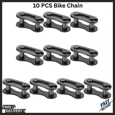 10 PCS Bike Chain Master Link, Single Speed Bicycle Master Link for Bicycle Cha
