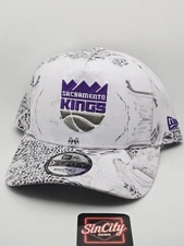 New Era Sacramento Kings 9forty A-FRAME Snapback Hat Cap 