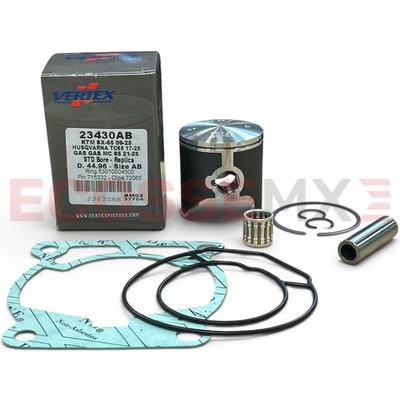 KTM SX65 VERTEX TOP END KOLBENSATZ APICO KOPFDICHTUNG GRÖSSE AB 44.96 2024-2026