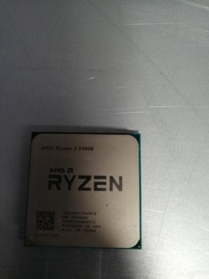 1x AMD RYZEN 3 2200G 3.6Ghz Quad Core AM4 CPU Processor CPU