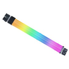 BLACK - LIAN LI STRIMER WIRELESS 8 PIN ADDRESSABLE RGB POWER EXTENSION CABLE
