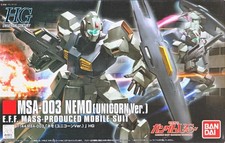 1 144 Bandai 140 HGUC MSA 003 Nemo Unic Ver AUnassembled box slightly damaged r4
