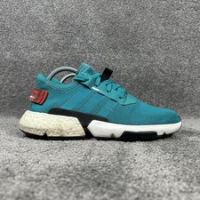 Scarpe da corsa sportive Adidas POD-S 3.1 G26513 da uomo taglia 9 Emerald Teal usate