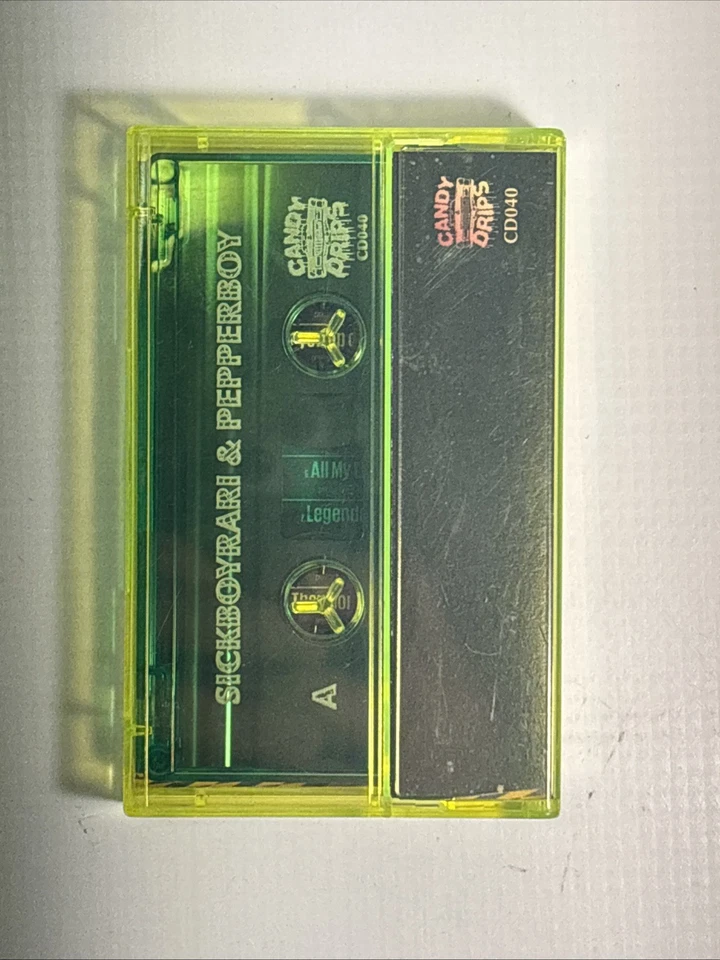 SICKBOYRARI & PEPPERBOY LEGENDARY CASSETTE Limited Cassette Tape + CD RARE RAP - Image 3 of 4