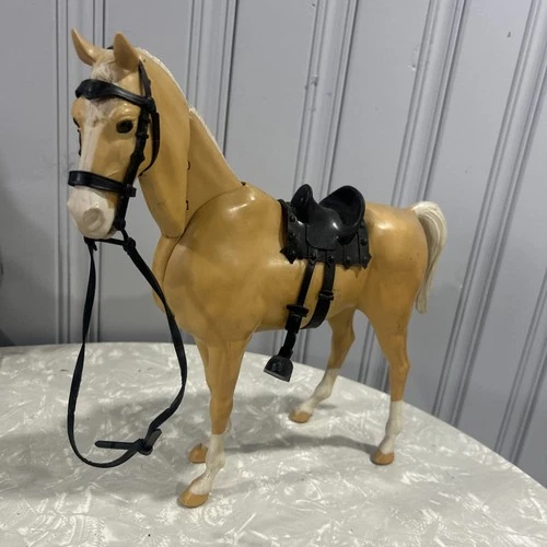 Vintage Marx USA Palomino Thunderbolt horse