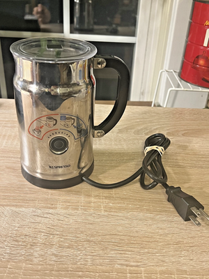 Nespresso Electric Milk Frother Aeroccino Plus Stainless Model