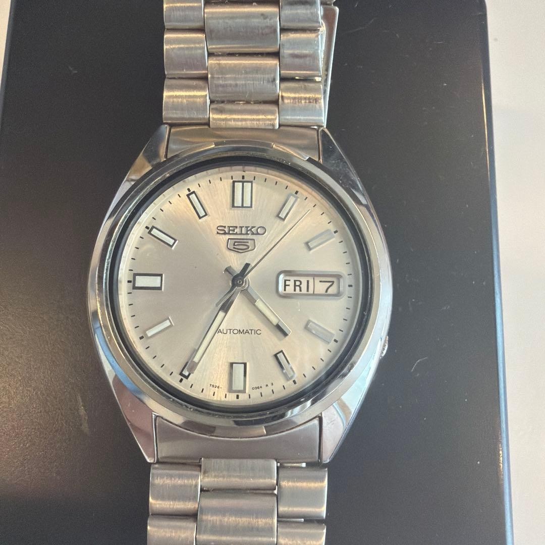 Seiko 5 Sports Men's Black Watch - 7S26-3040 for sale online | eBay