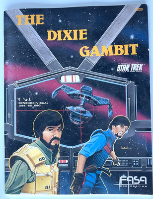Das Dixie Gambit Abenteuermodul Buch von Star Trek Das Rollenspiel