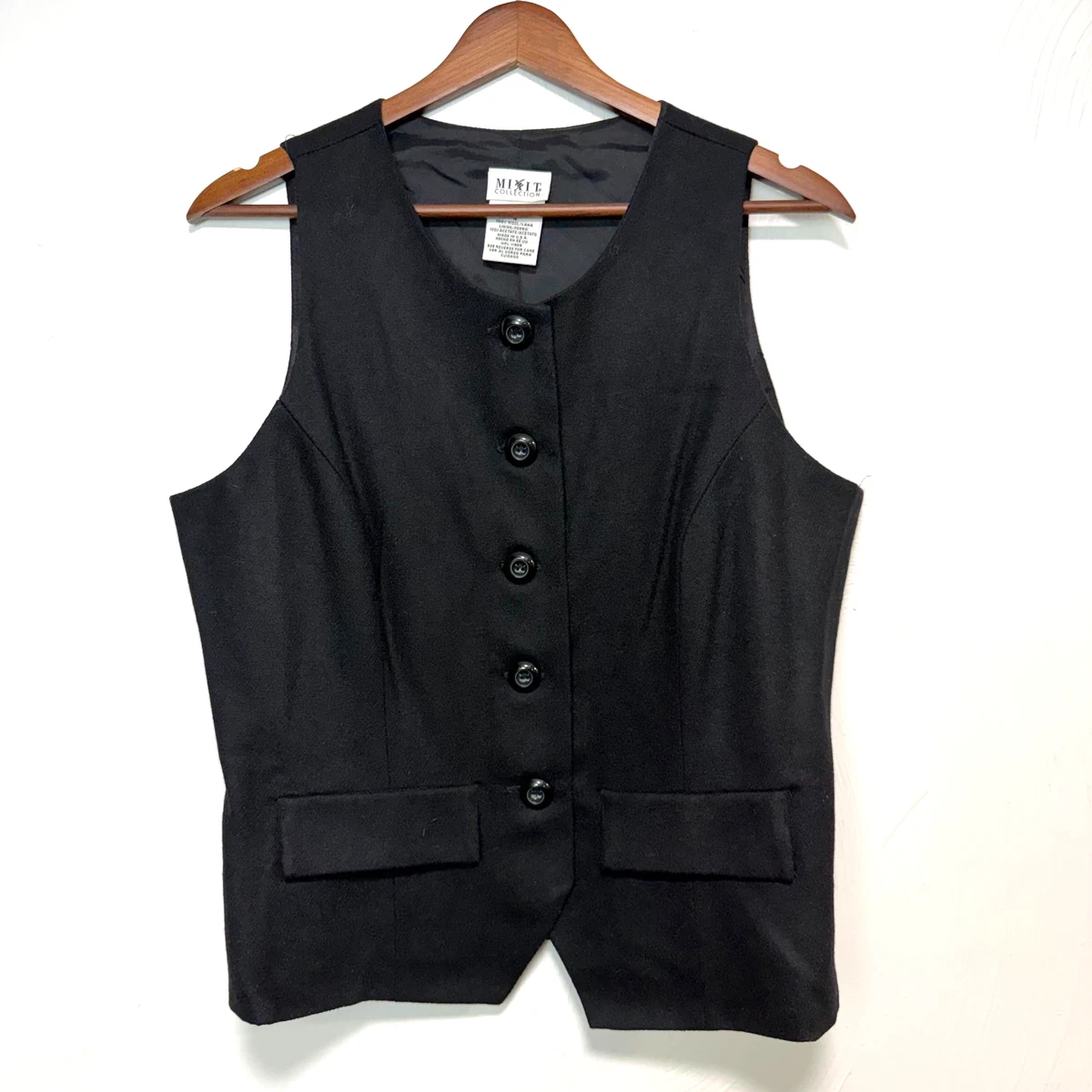 Vest 100% Wool Vintage Coats, Jackets & Vests for Women for sale
