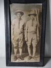 Antique Large WW1 African American Soldier Photograph 18"x10"