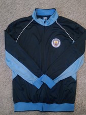 Manchester City FC Soccer Jacket Full Zip Adult Size Large