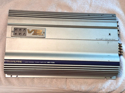 OLD SCHOOL ALPINE MRV-F505 BIGGEST 4 CHANNEL AMP OF THIS SERIES MADE IN JAPAN #2