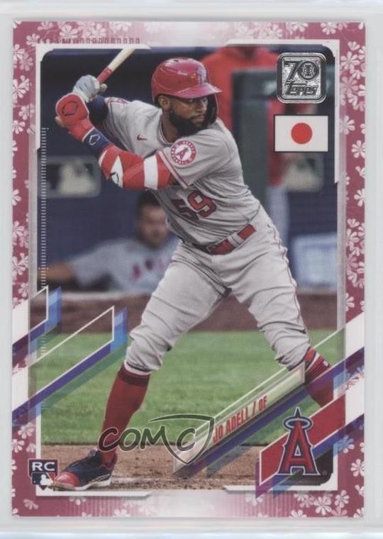 2021 Topps Japan Edition Cherry Blossoms 67/99 Jo Adell #76 Rookie RC 8vc