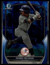 2023 Bowman Draft Sapphire Edition #BDC-119 Keiner Delgado
