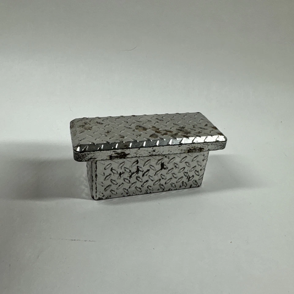 Miniature Tractor Supply Tin Toolbox Card Holder fits Vintage Tonka Truck - Image 4 of 4