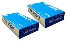 10"x10.75" Dry Waxed Deli Paper Pop-Up Sheets - Delicatessen Food Wrap 2 x 500PK